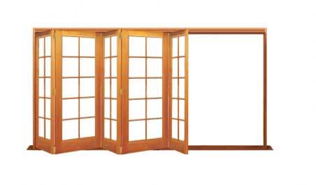 10 light: five door bifold - all left or all right