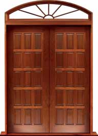 15 panel: door in frame