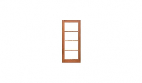 4 light horizontal: sash only