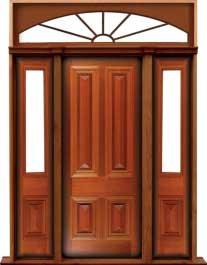 cricket bat: double door +  two sidelights