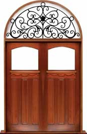 federation archtop: double door