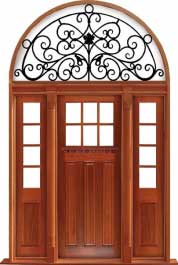 ashgrove: double door +  two sidelights