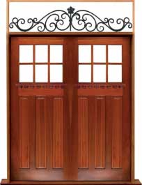 ashgrove: double door +  two sidelights