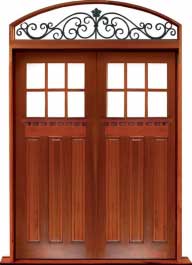 ashgrove: double door +  two sidelights