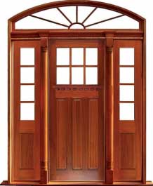 ashgrove: double door +  two sidelights