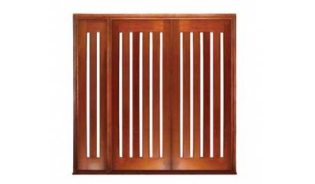 bali: double door + sidelight on left