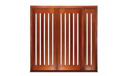 bali: double door + sidelight on right