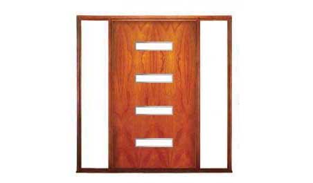 broadband pivot: single door +  two fixed glass