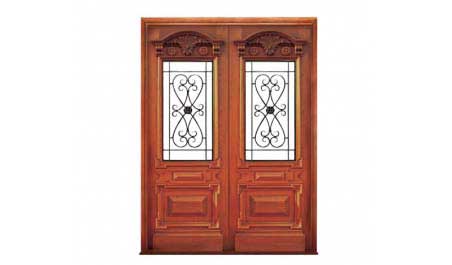 chateau iron: double door