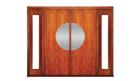 chi: double door +  two sidelights