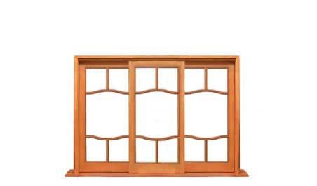 coathanger: three sash window (1 sliding)
