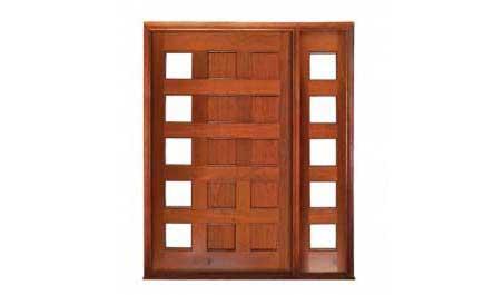 coolum margin glazed: single door + sidelight on right