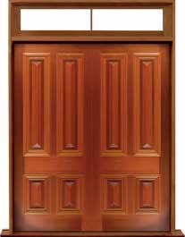 cricket bat: double door +  two sidelights
