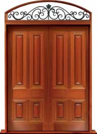 cricket bat: double door +  two sidelights