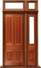 cricket bat: double door +  two sidelights