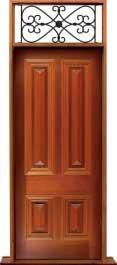 cricket bat: double door +  two sidelights