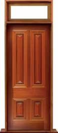 cricket bat: double door +  two sidelights