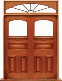 edwardian: single door + sidelight on left