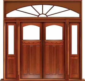 federation archtop: double door