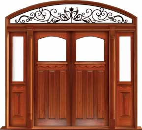 federation archtop: double door