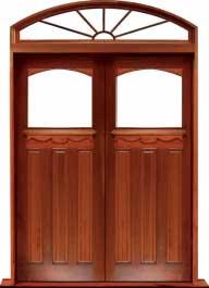 federation archtop: double door