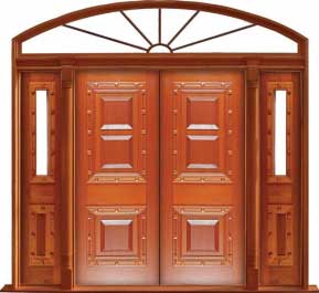 mediterranean: double door