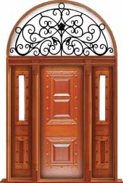 mediterranean: double door
