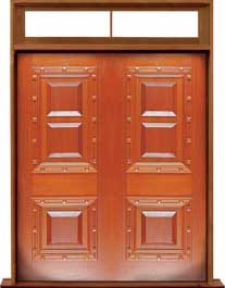 mediterranean: double door
