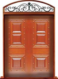 mediterranean: double door