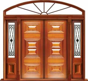 noosa: double door +  two sidelights