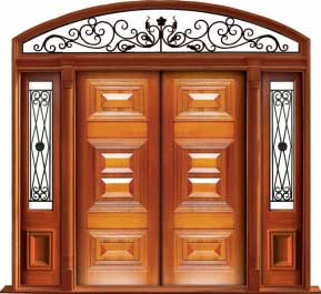 noosa: double door +  two sidelights