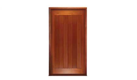vertical plank pivot: door in frame