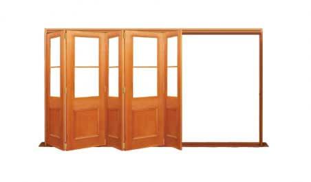 victorian twin light: five door bifold - all left or all right