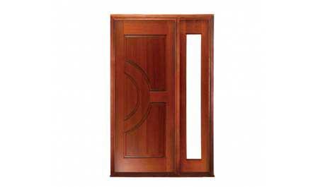 zen: single door + sidelight on right