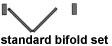 standard bifold set